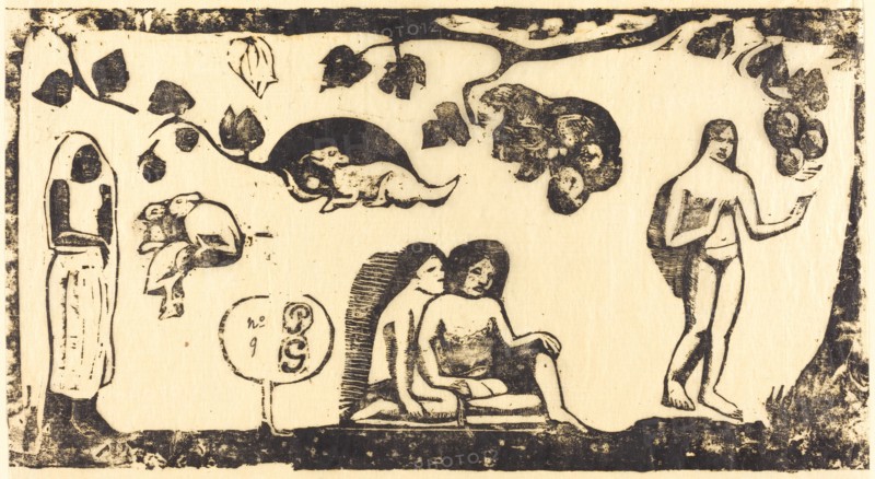 Women, Animals and Foliage (Femmes, animaux et feuillages), in or after 1895.