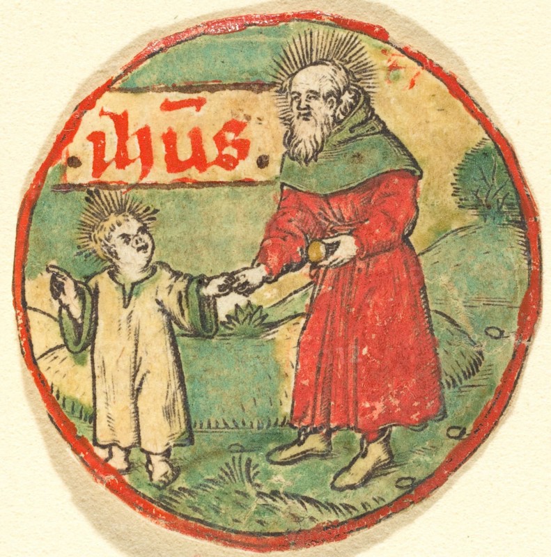 Joseph and the Christ Child, c. 1500.