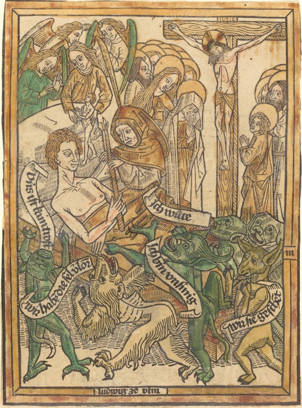 The Last Agony of the Dying Man, c. 1470/1475.