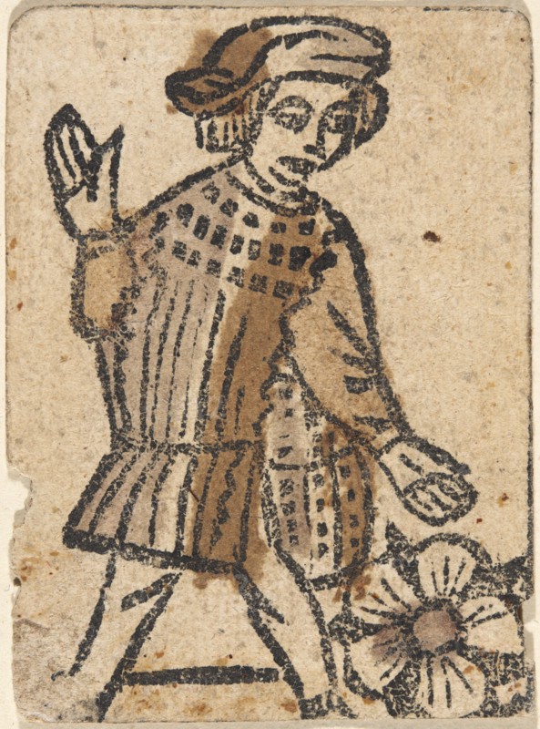 Playing Card, second half 15th century.