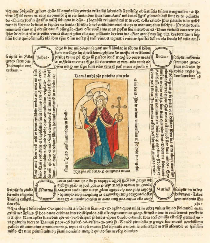 Christ as Salvator Mundi, c. 1475.