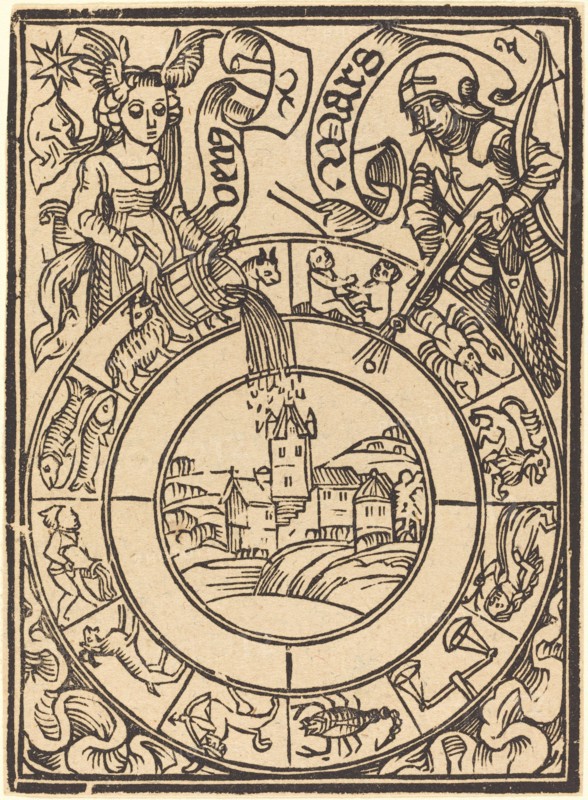 Mars and Venus, 15th century.