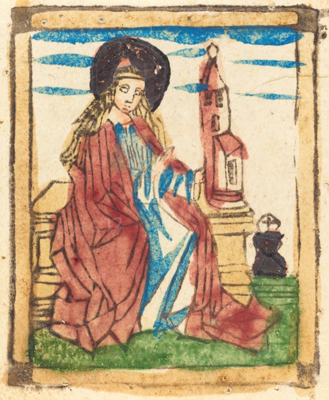 Saint Barbara, 1460/1470.