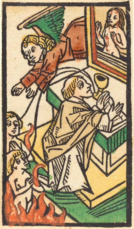 The Mass of Saint Gregory, 1470/1480.