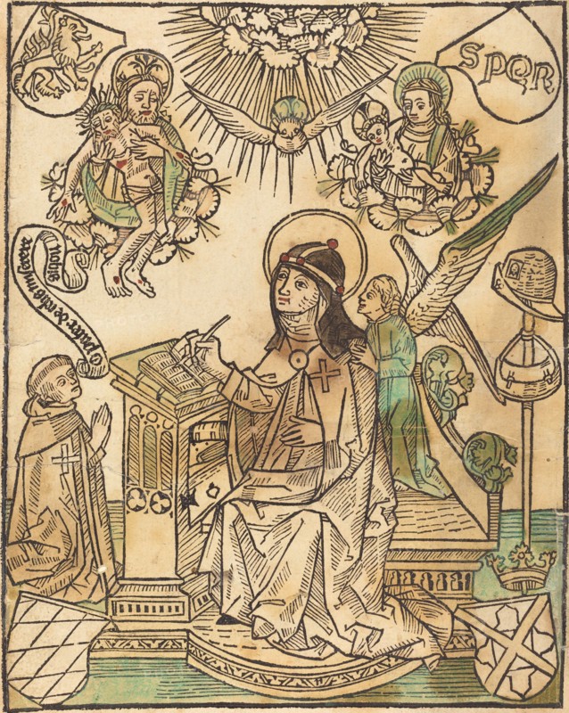 Saint Bridget, c. 1480.