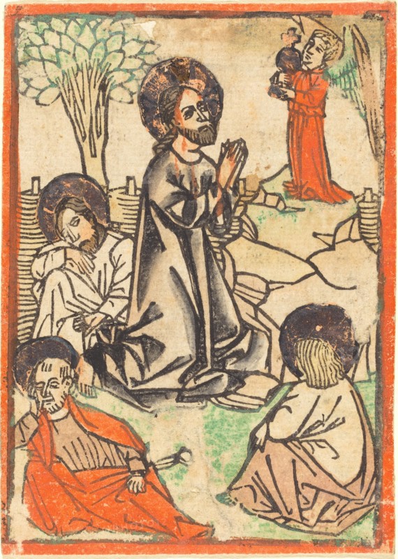 Christ on the Mount of Olives, c. 1460.