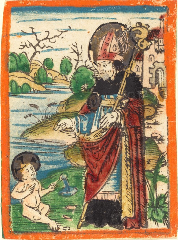 Saint Augustine, 1480/1490.