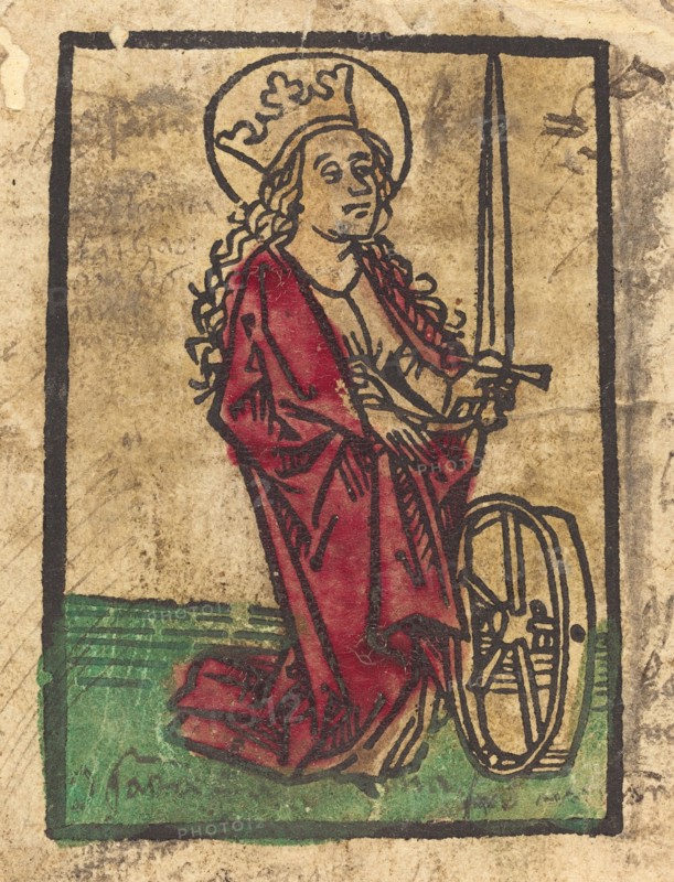 Saint Catherine of Alexandria, 1475/1485.