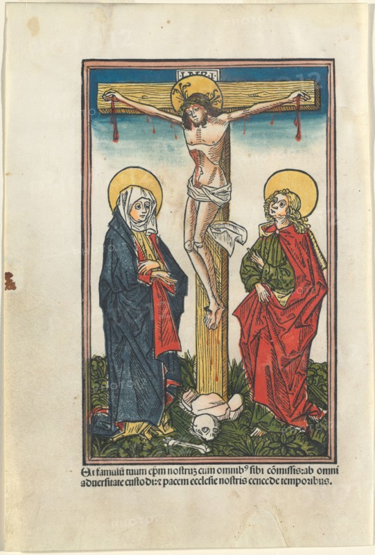 Christ on the Cross with the Virgin and Saint John, 1491.