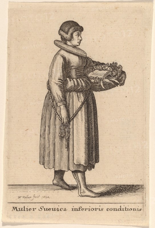 Mulier Svevica Inferioris Conditionis, 1642.