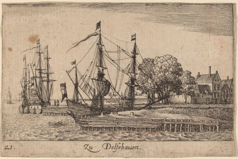Delfshaven, 1635.
