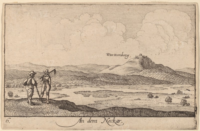 On the Neckar, 1635.