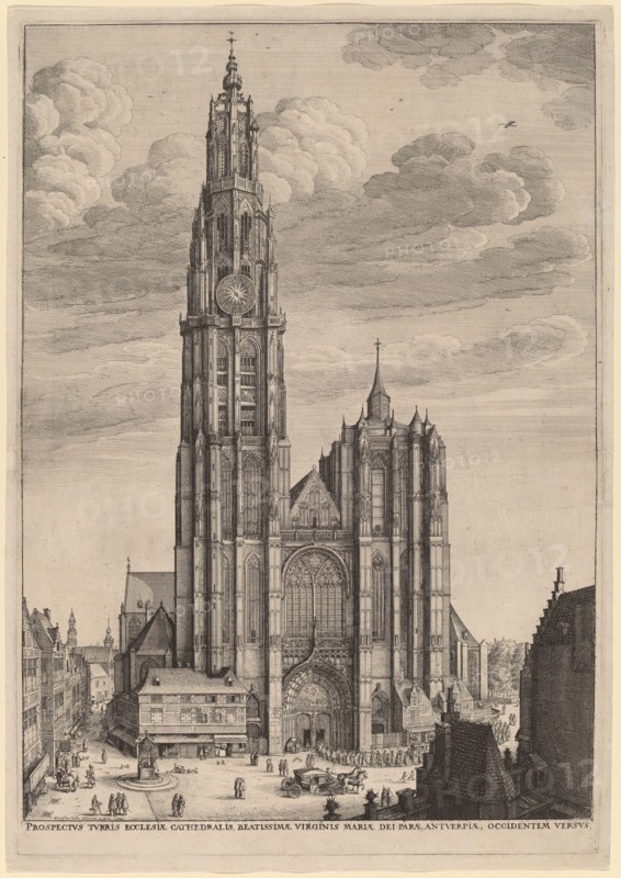 Antwerp Cathedral, 1649.