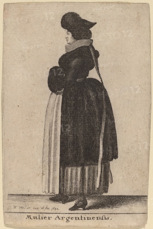 Mulier Argentinensis, 1642.