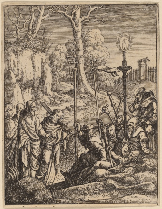 Jesus Confronting His Detractors.