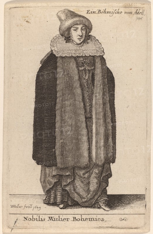 Nobilis Mulier Bohemica, 1649.