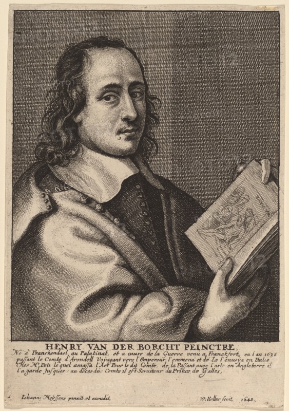 Henry van der Borcht, Painter, 1648.