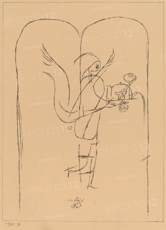 A Genius Serves a Small Breakfast (Ein Genius serviert ein kleines Frühstück), 1920.