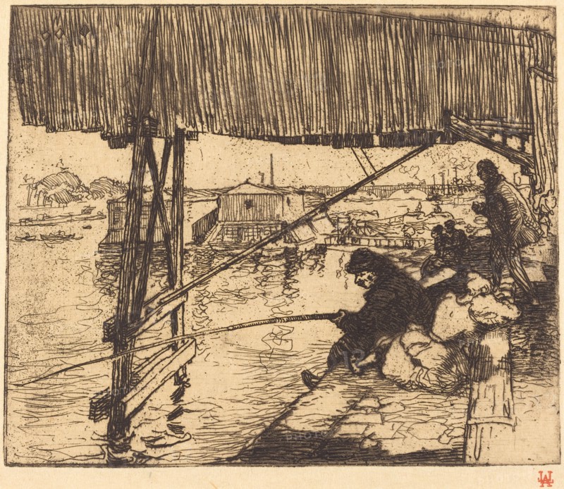 Under the Bridge of Bercy (Sous le pont de Bercy), 1894.