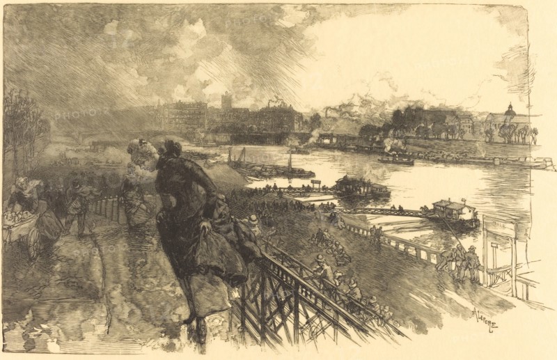 The Seine near the Austerlitz Bridge, 1888.