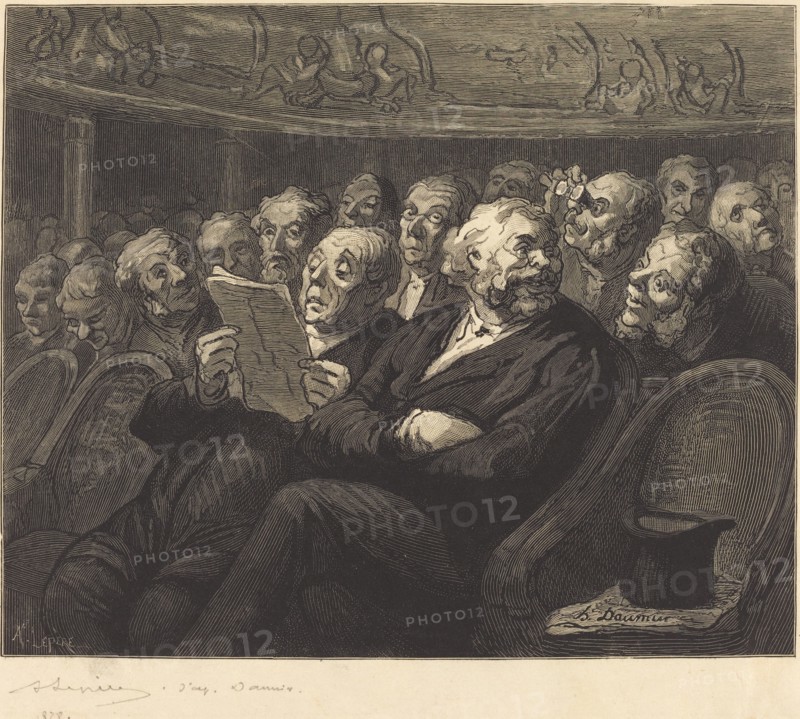 Les Fauteuils d'orchestre, 1878.