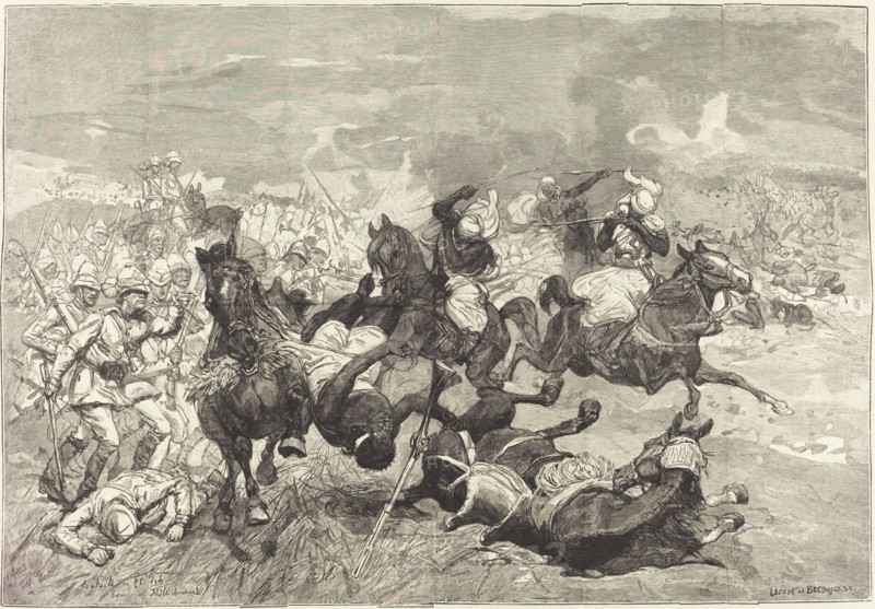 Au Soudan: Bataille d'El-Teb, 1883/1890.