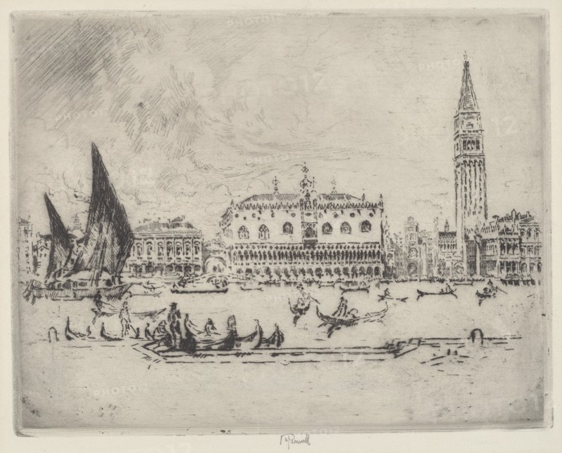 The Doge's Palace, 1883.