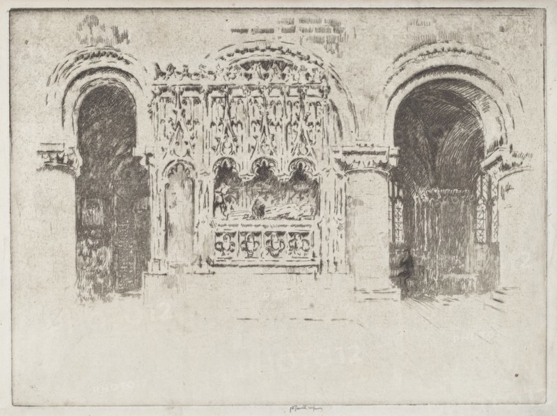 The Founder's Tomb, Church of Saint Bartholomew the Great, 1903.