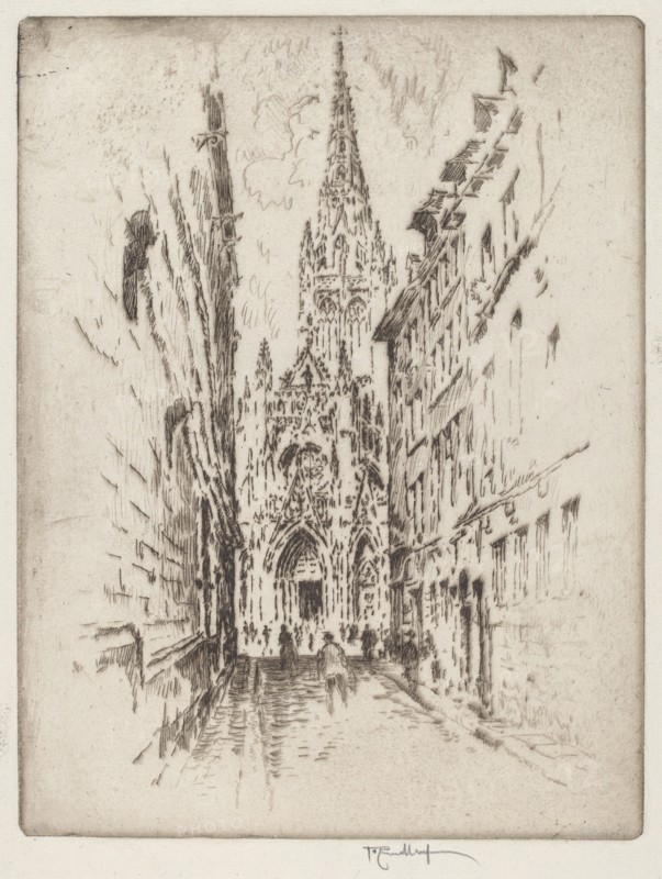 San Maclou, Rouen, 1907.