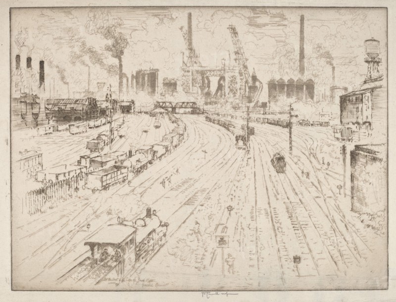 Tracks, Oberhausen, 1910.