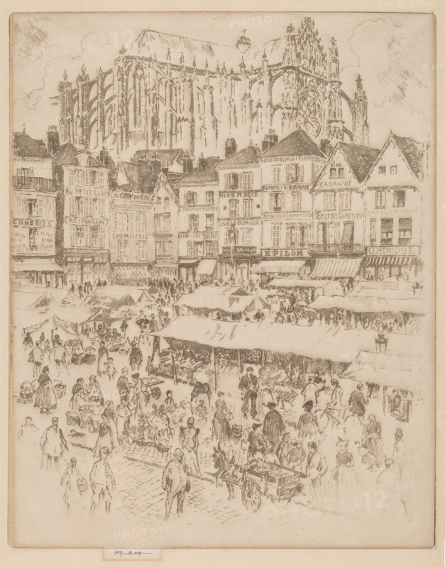 La Place, Beauvais, 1907.