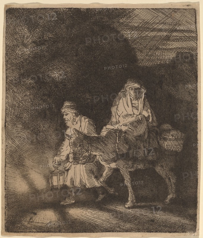 The Flight into Egypt: a Night Piece, 1651.