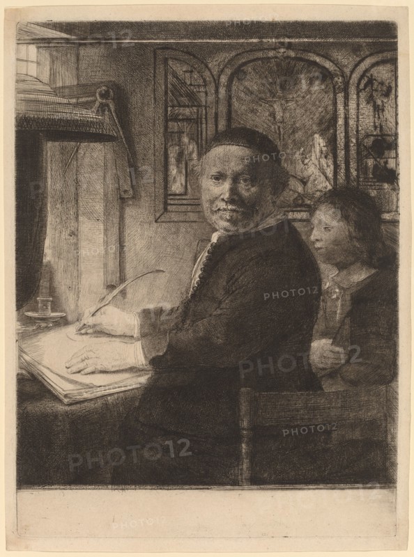 Lieven Willemsz van Coppenol: the Smaller Plate, c. 1658.