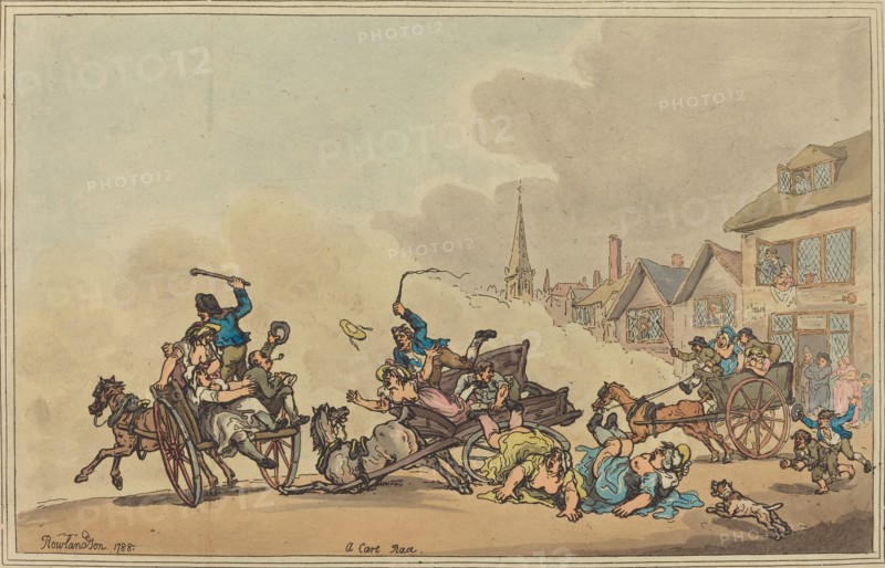 A Cart Race, 1788.