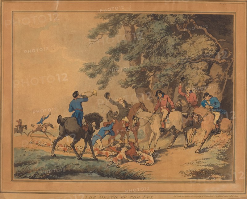 The Death of the Fox, published 1786.