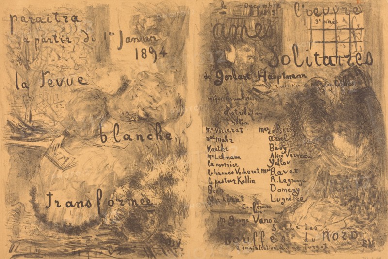 Ames solitaires, 1893.