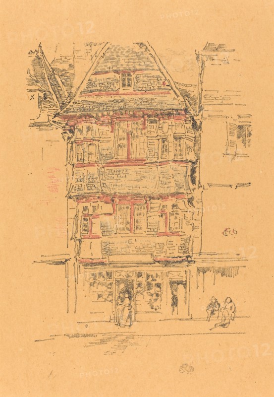 Red House, Paimpol, 1893.