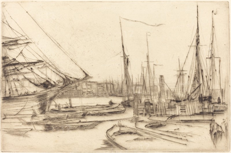 A Sketch from Billingsgate, 1878.
