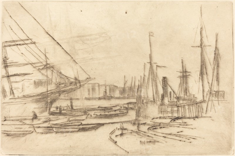 A Sketch from Billingsgate, 1878.