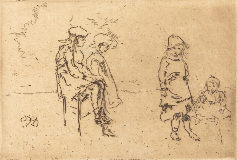The Menpes Children, c. 1884/1886.