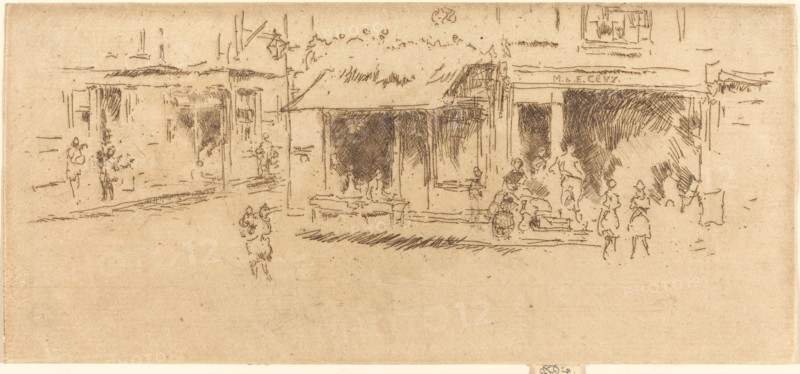 Saint James's Place, Hounsditch, c. 1886/1888.