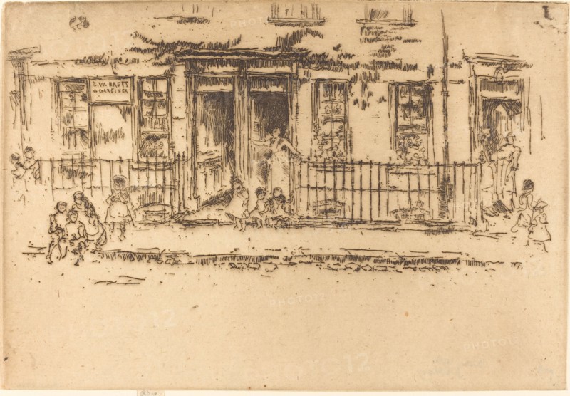 Justice Walk - Chelsea, c. 1886/1888.