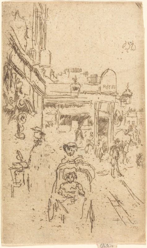 King's Road, Chelsea, c. 1886/1888.