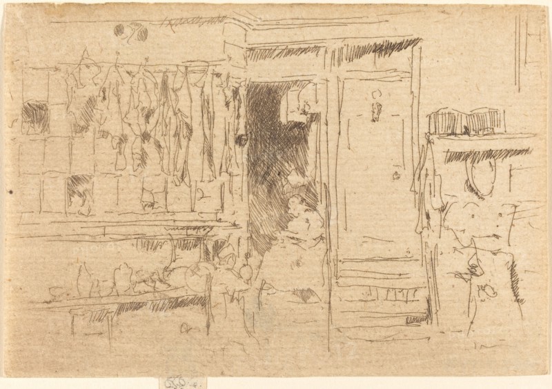 Old-Clothes Shop, No.I, c. 1884/1886.