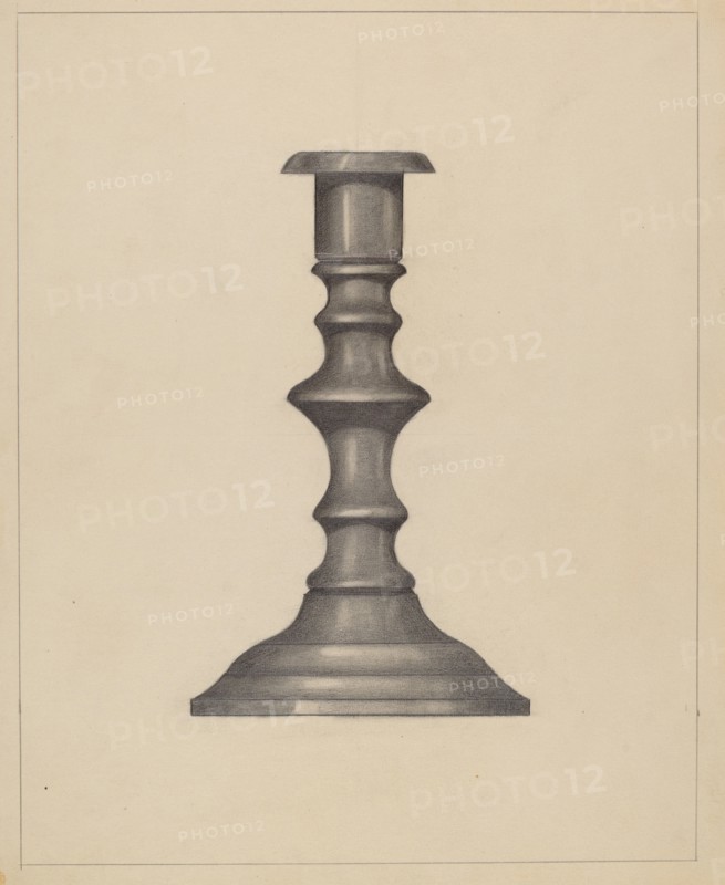 Candlestick, c. 1937.