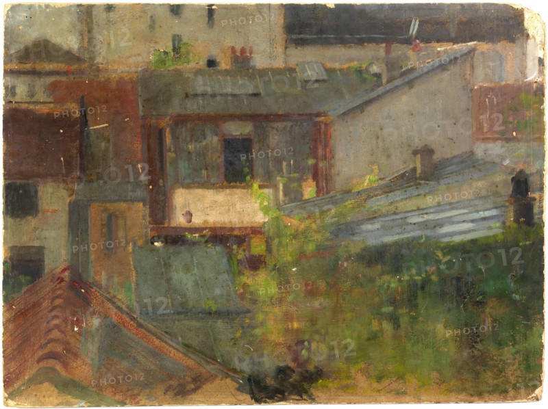 Rooftops, ca. 1900.