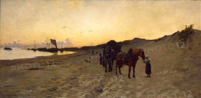 The Seaweed Gatherers, 1886.