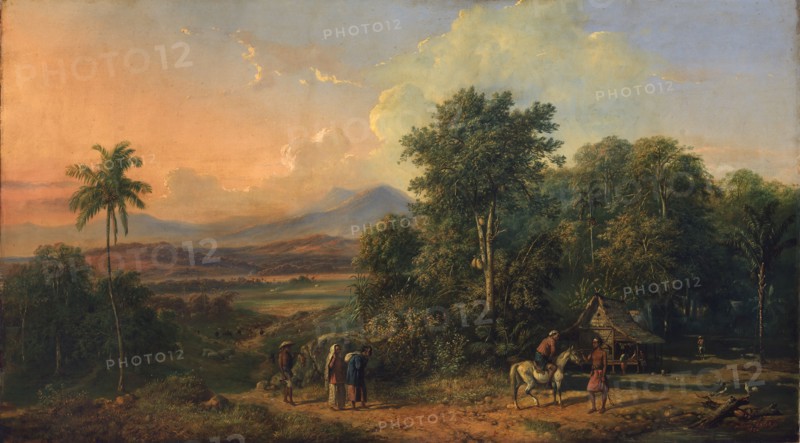 Forest and Native House, 1860.