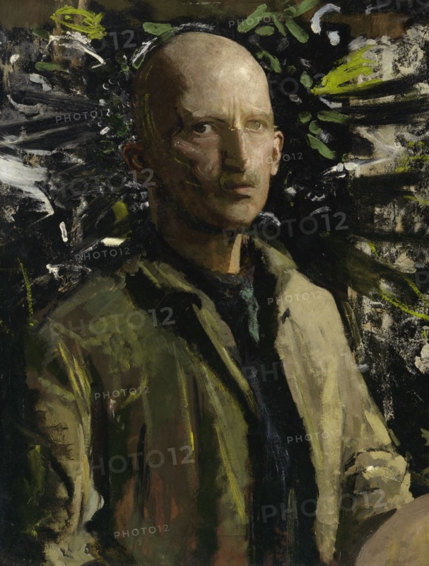 Abbott Handerson Thayer, Self-Portrait, 1920.