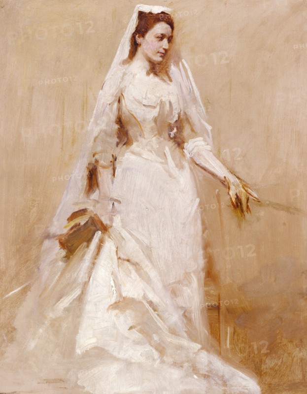 A Bride, ca. 1895.